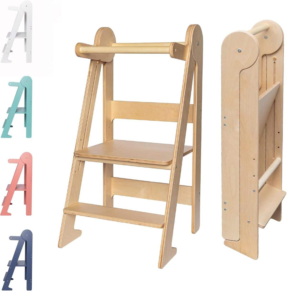 Test : tour Montessori pliable Toybox en bois naturel