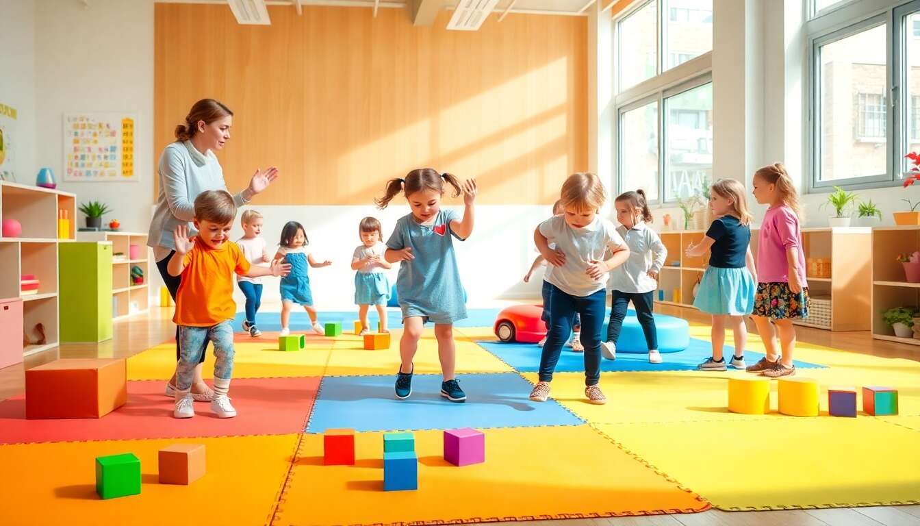 Test : psychomotricité à l'école maternelle, un outil de développement