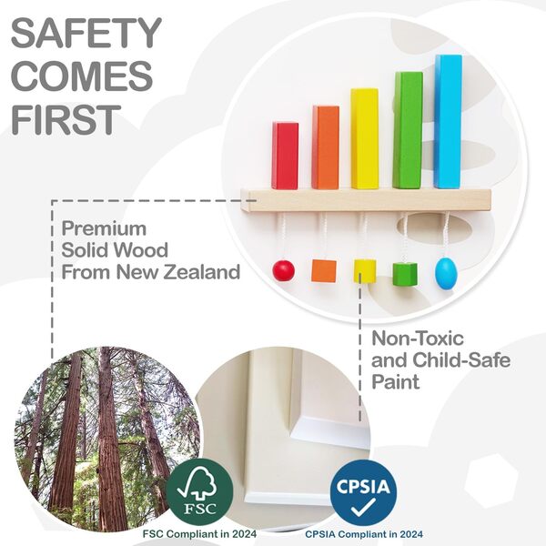 Monläurd® Tableau Montessori Chouette