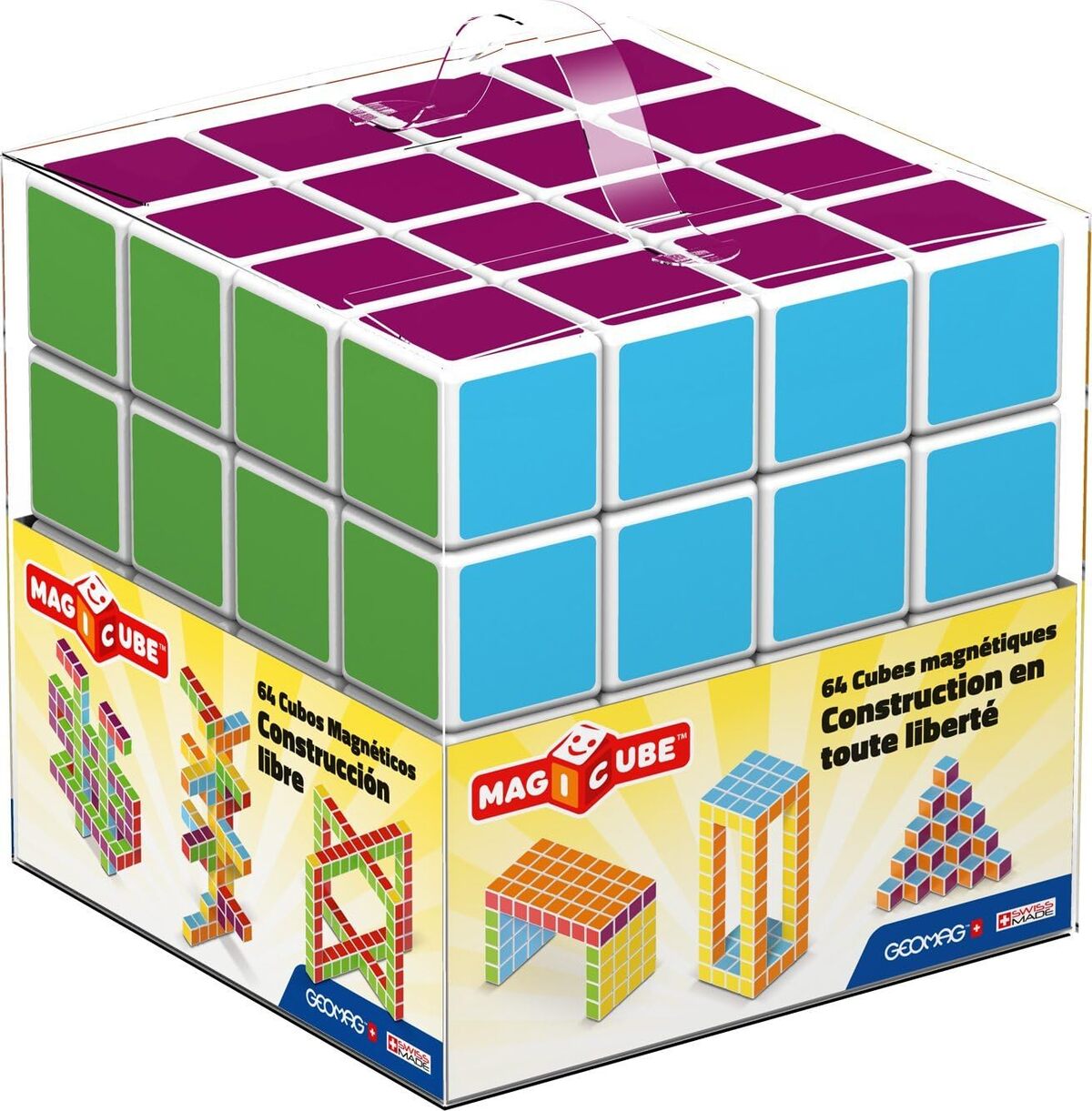 Test Geomag MAGICUBE : blocs magnétiques pour enfants dès 1 an