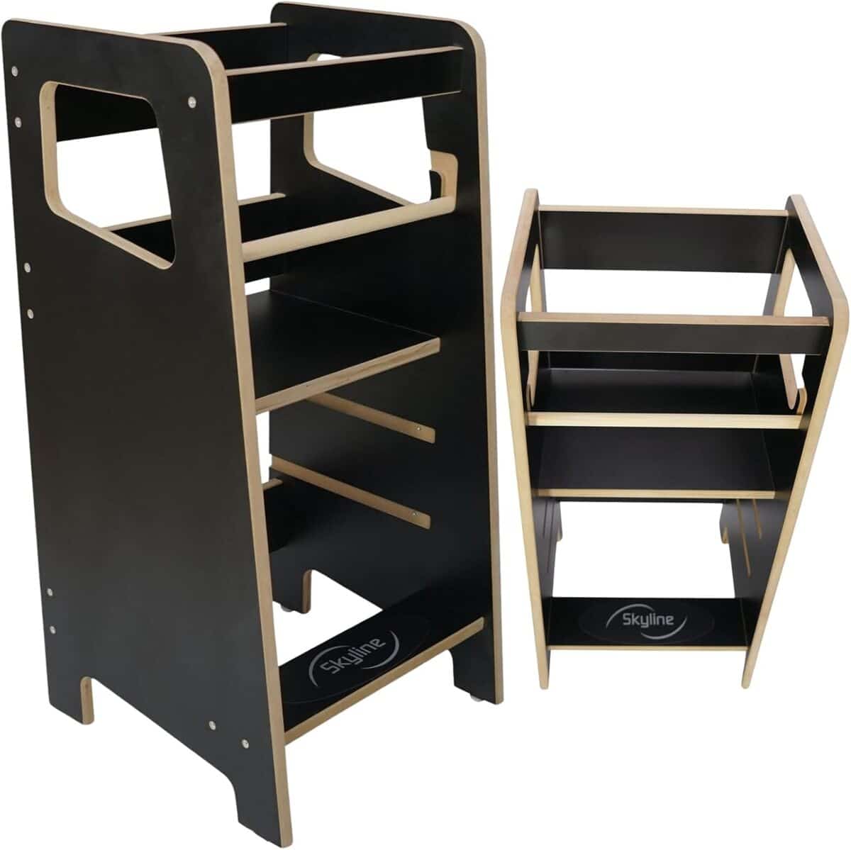 Test Skyline tour d'apprentissage pliable noire Montessori