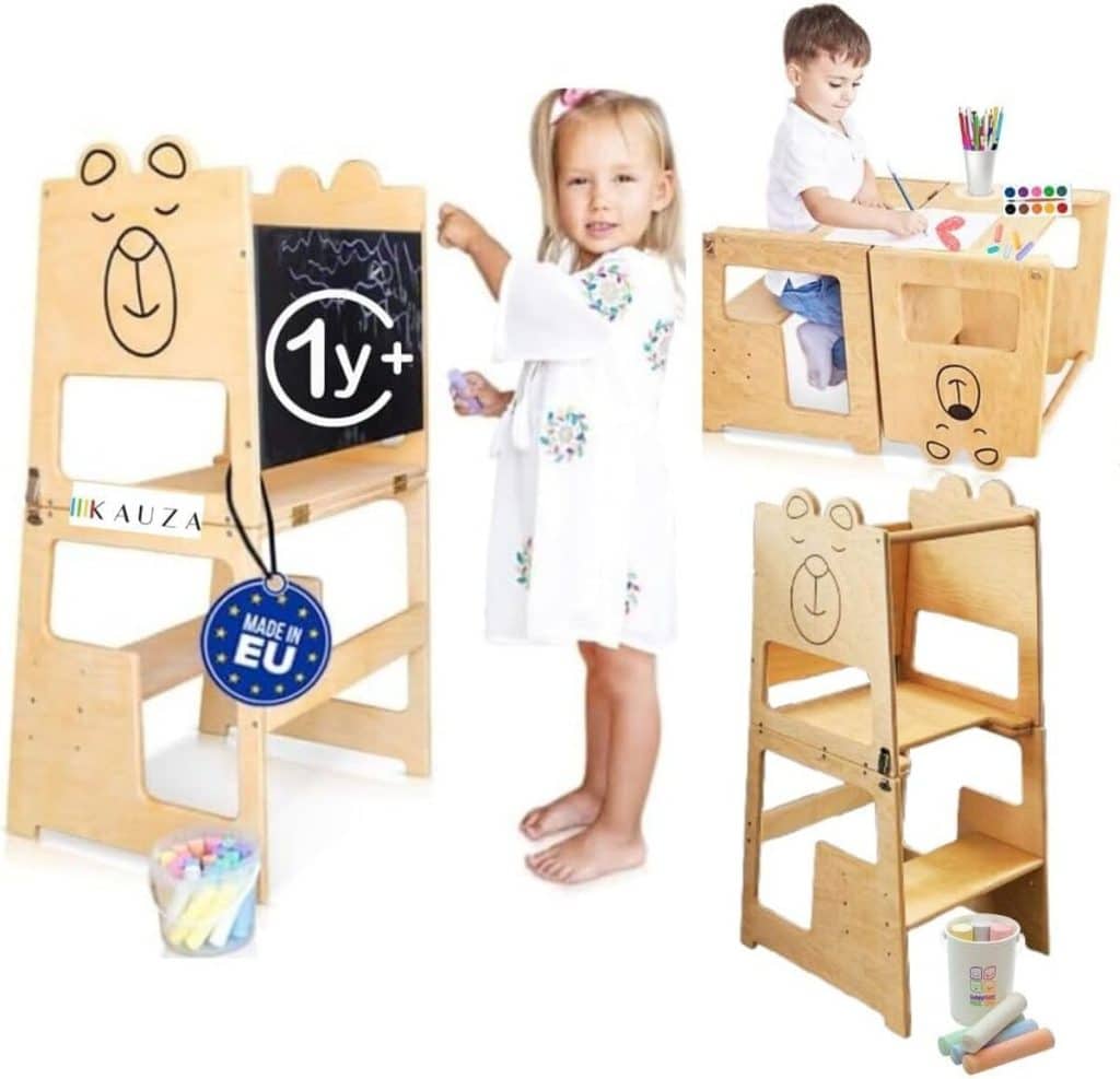 Test : tour d'apprentissage 3 en 1 Kauza pour enfants