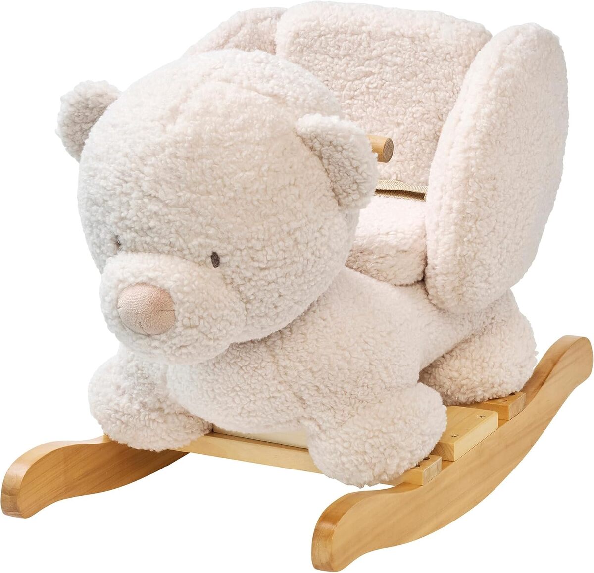 Test de l'ours à bascule Nattou Lapidou 60 cm beige