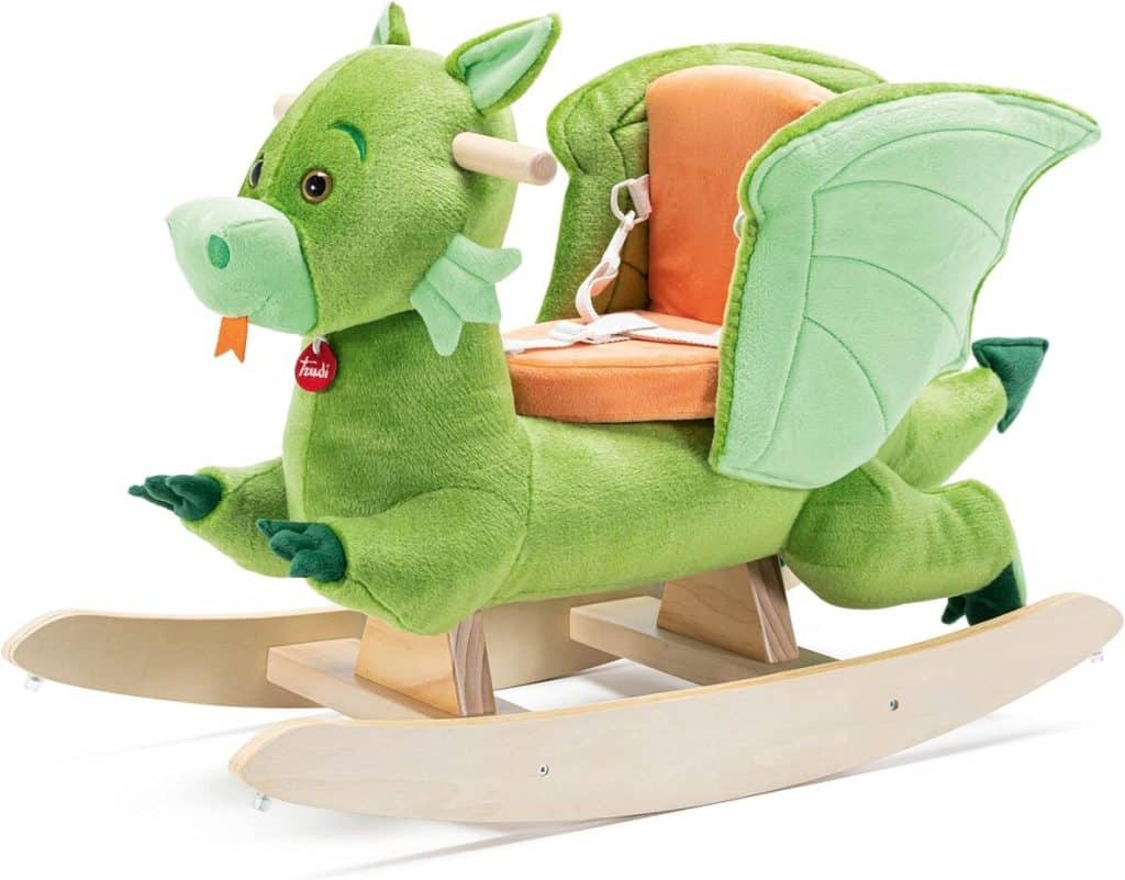 Test du dragon à enfourcher Trudi XXL modèle 29807