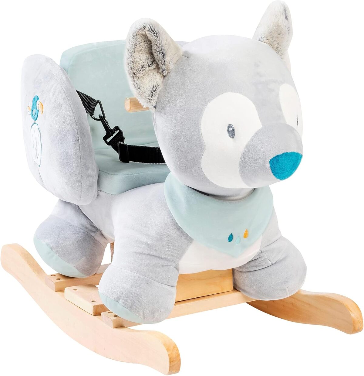 Test : loup Tiloo de Nattou, l'animal à bascule idéal pour enfants