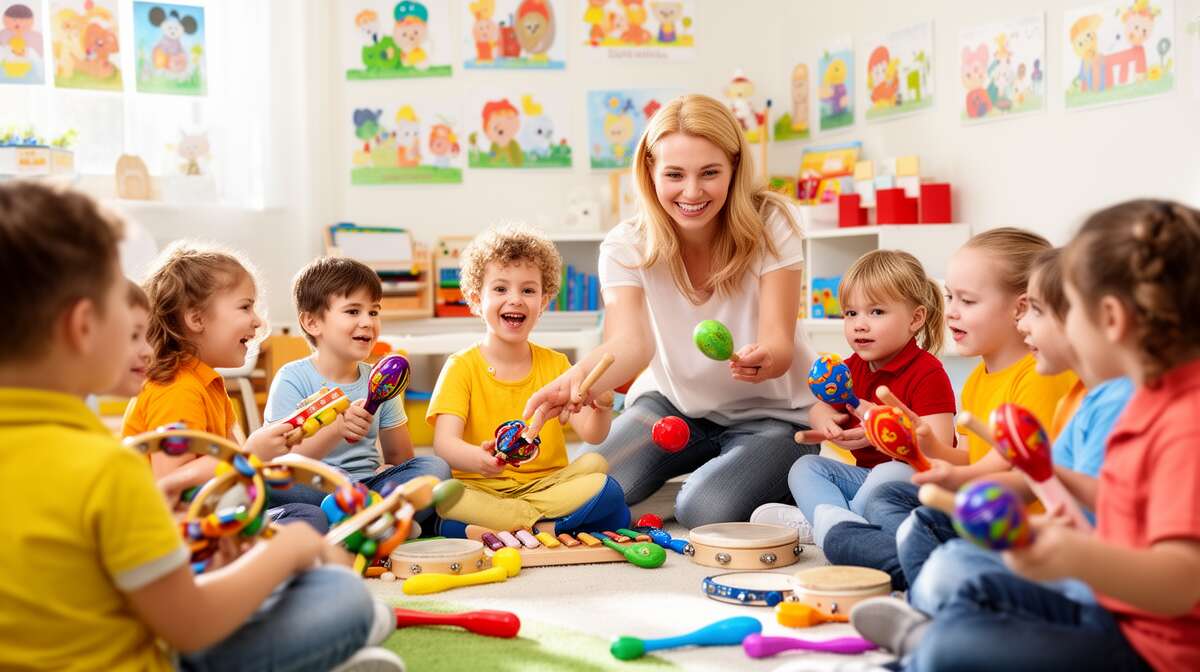 Jeux et comptines pour l'éveil musical Jeux et comptines pour l'éveil musical