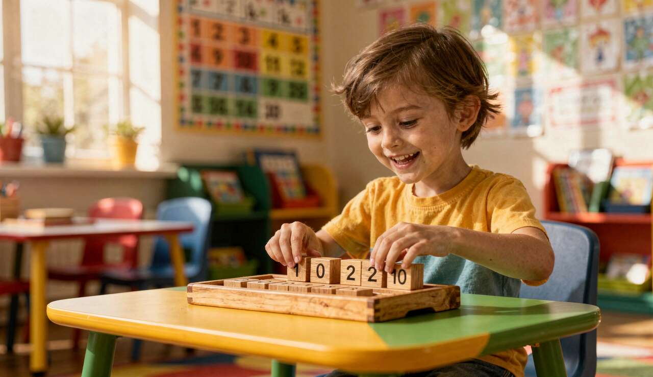 Compléments à dix : boîte à nombre pour apprendre en s'amusant