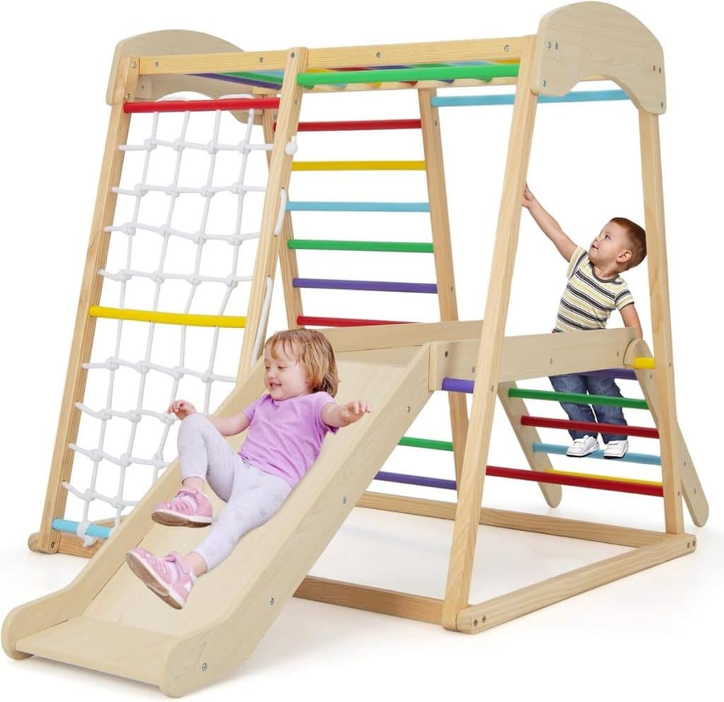 Test : aire de jeux évolutive Goplus 6 en 1 Montessori pour enfants