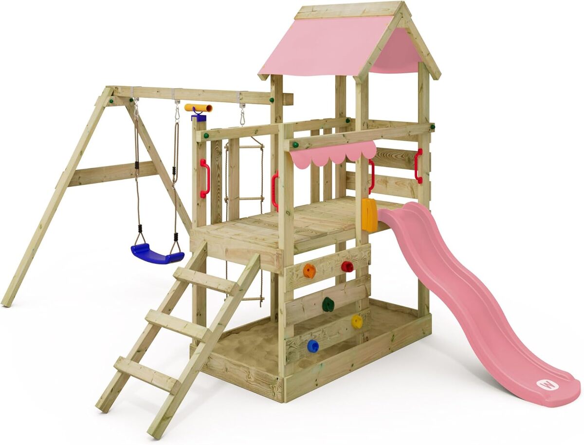 Test de l'aire de jeux TurboFlyer Wickey : aventure colorée pour enfants