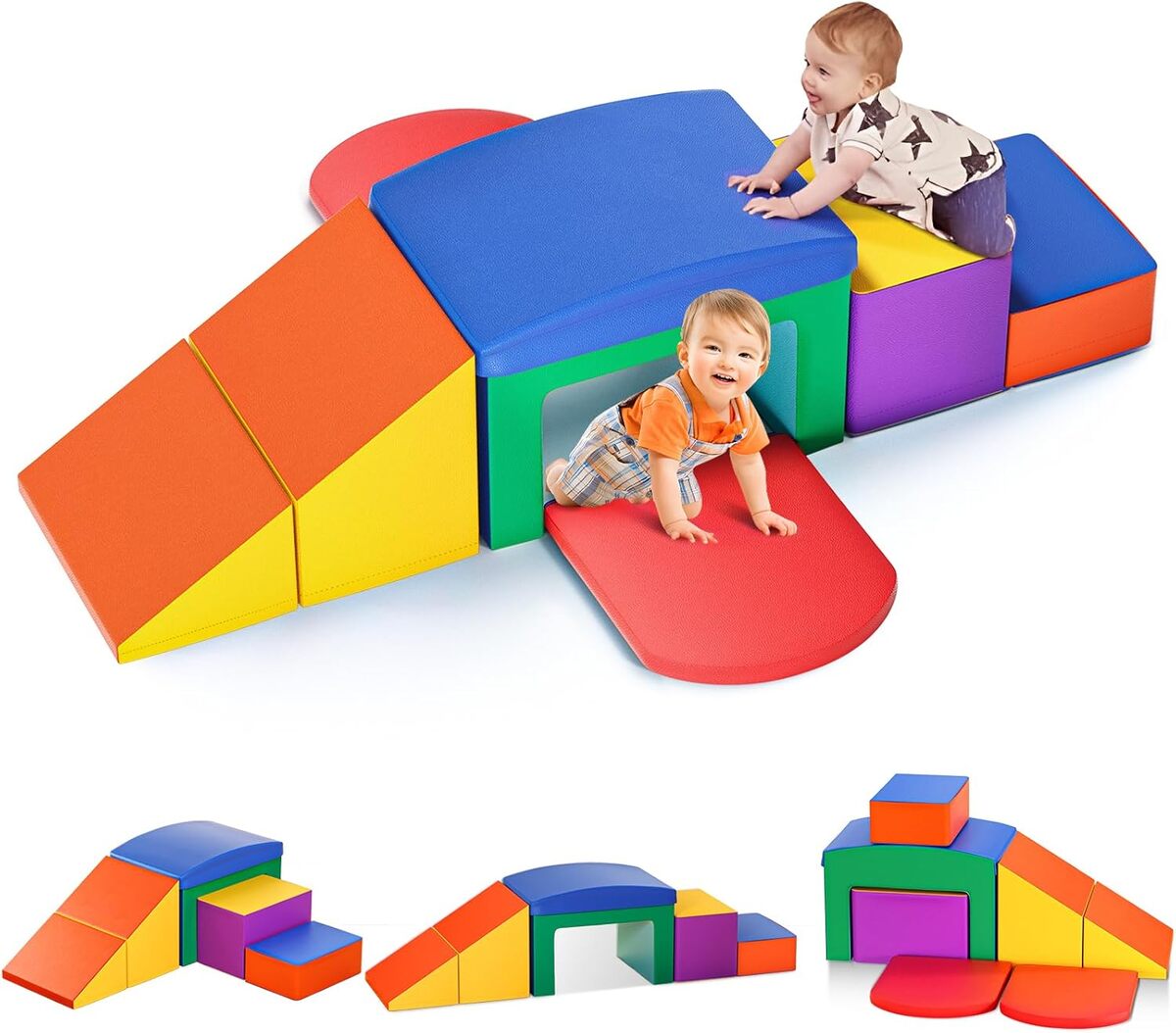 Test des blocs d'escalade en mousse Lischwert pour bébés