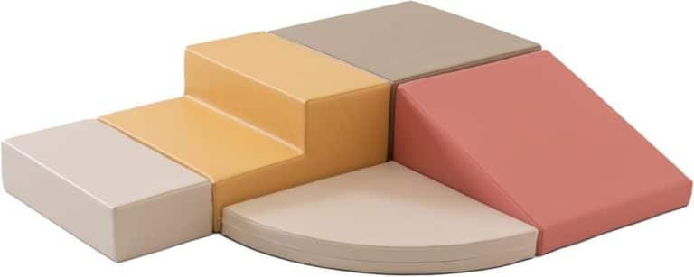 Learning Resources Dés Géants En Mousse Souple Numérotés 1-6 - Jeu De 2 - 13 Cm - Idéal Activités Mathématiques Enfants