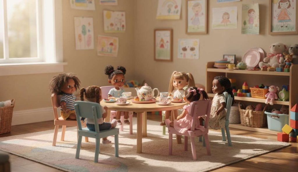 Coin Poupées : un espace de jeu incontournable pour enfants
