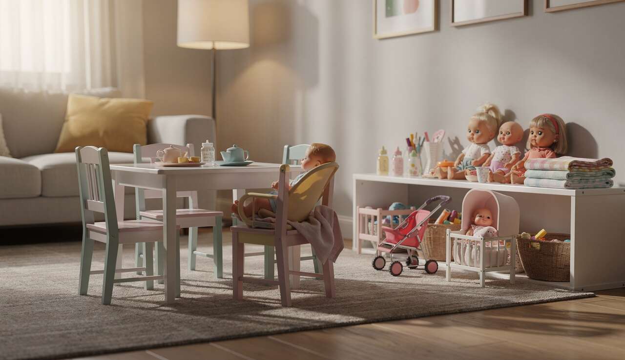 Astuces pour am&eacute;nager un coin poup&eacute;es attrayant