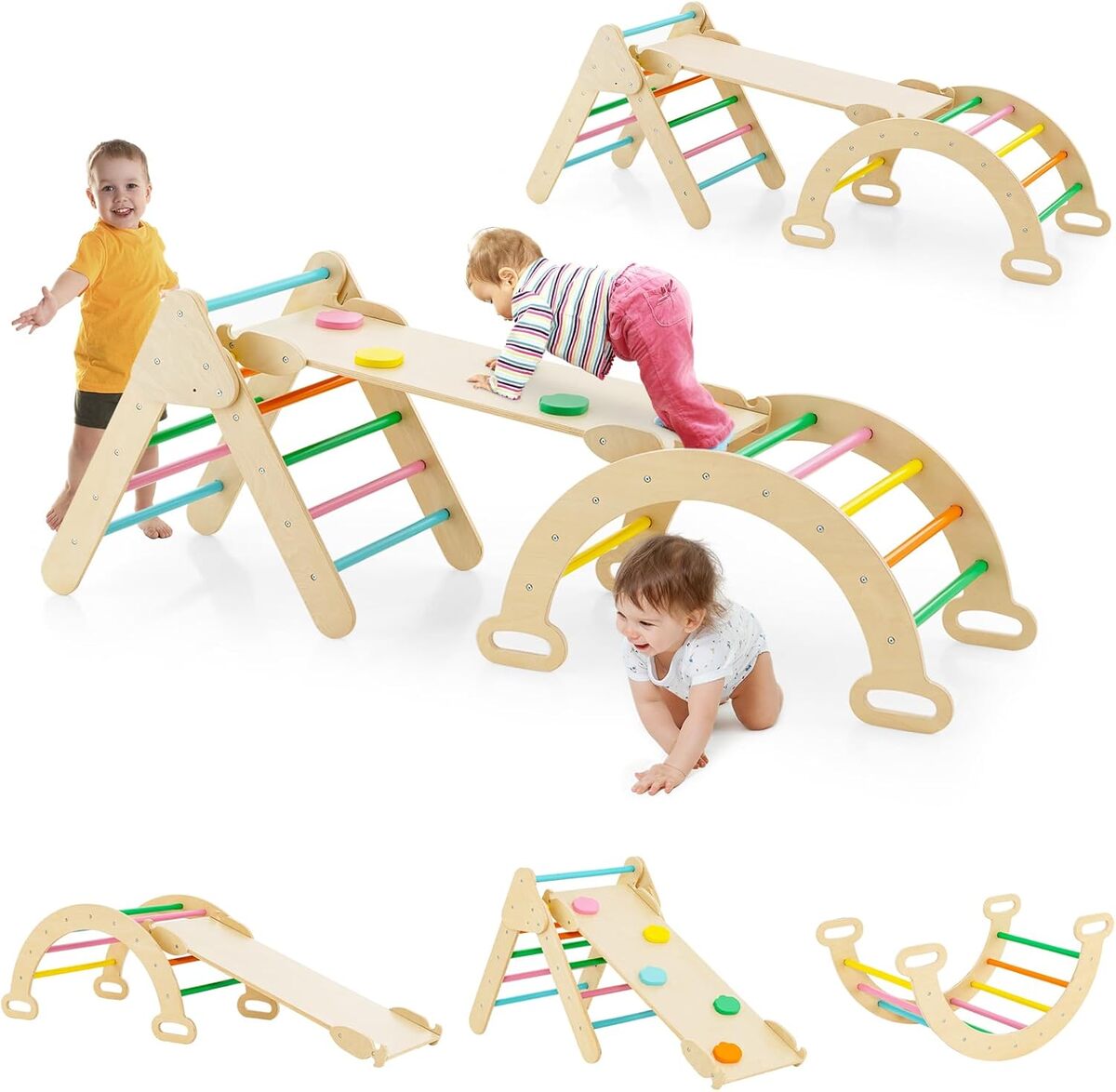 Test : arche Montessori Goplus 7 en 1 pour enfants