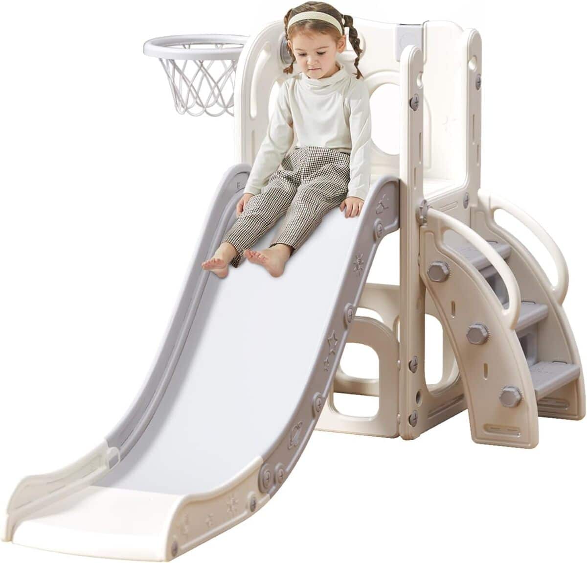 Test du toboggan extra long UBRAVOO pour tout-petits : parc et sécurité assurés