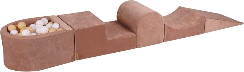 Test : parcours Meowbaby avec piscine à balles en mousse pour bébé