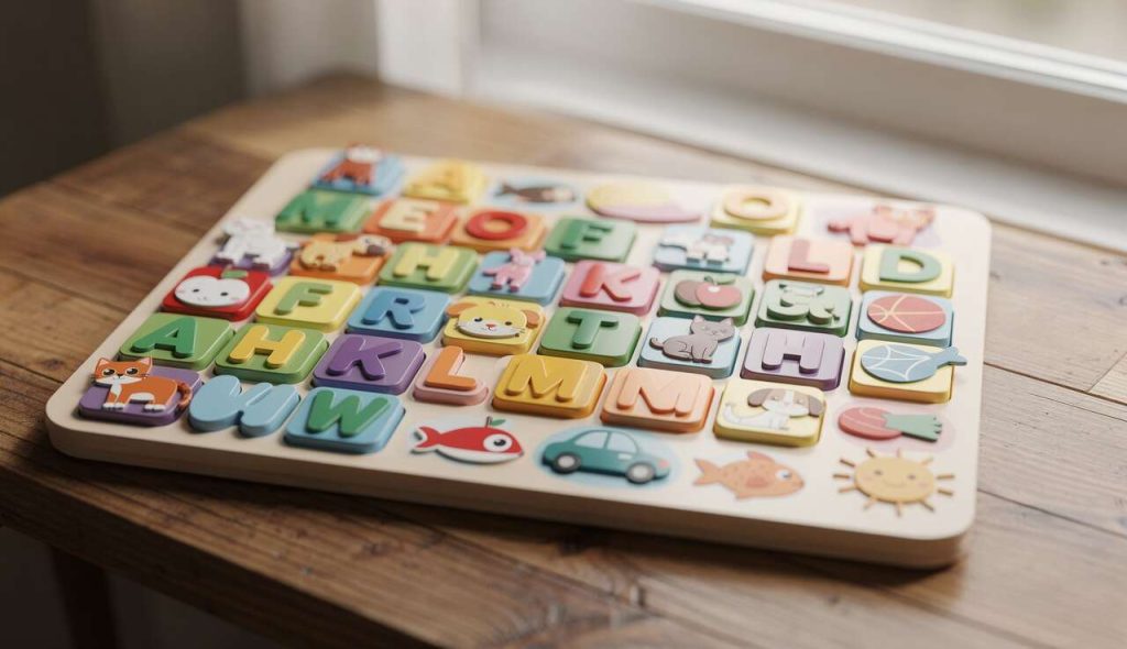 Tableau d'apprentissage des sons et des lettres