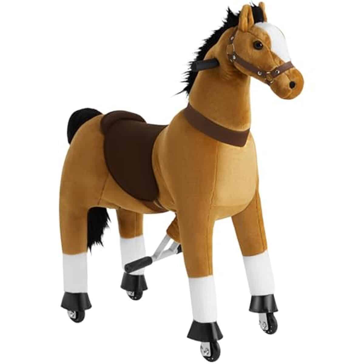Test : cheval à bascule et roulettes Tectake® pour enfants