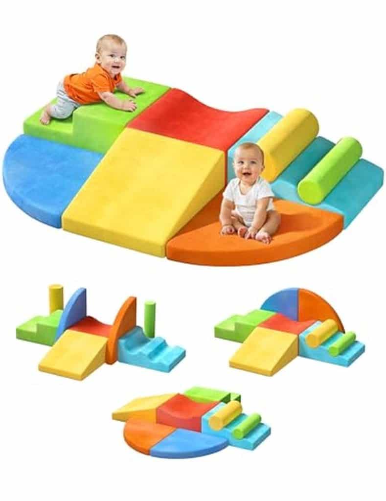 Test des blocs d'escalade Twinkoo pour tout-petits : développez la motricité