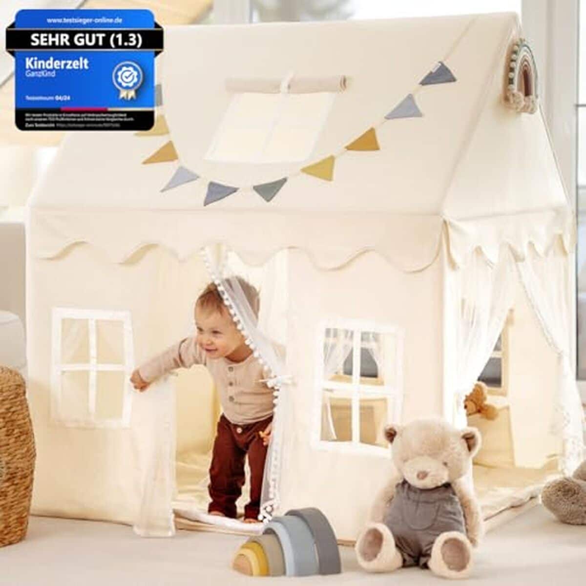 Test : maison de jeu d'intérieur GANZKIND® pour enfants