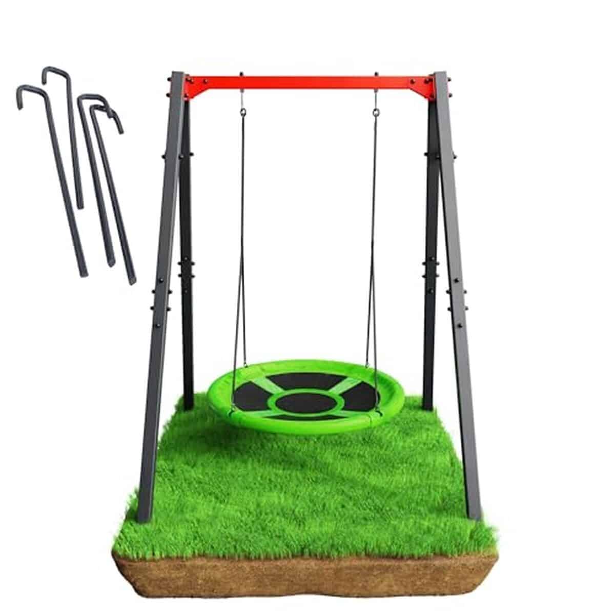 Test : balançoire de jardin K-Sport pour enfants, robuste et résistante