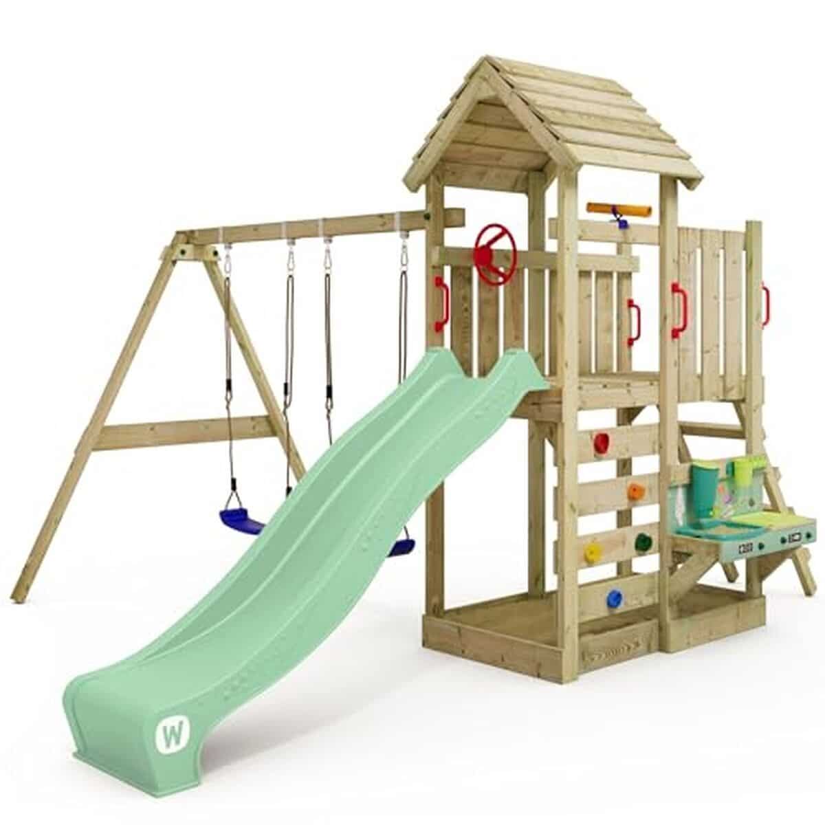 Test de l'aire de jeux MultiFlyer de WICKEY pour le jardin