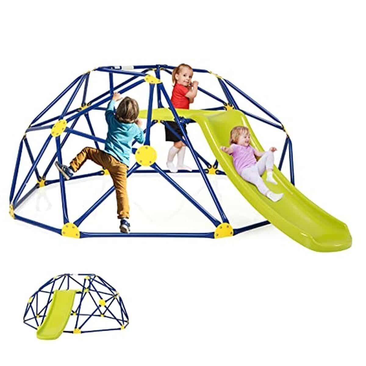 Test du dôme d'escalade et toboggan Dreamade : pour les aventuriers de 3 à 10 ans